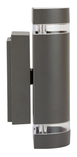 Imagen 6 de 7 de Lámpara Para Muro Exterior, Antracita, Base Gu10x2 Tecnolite