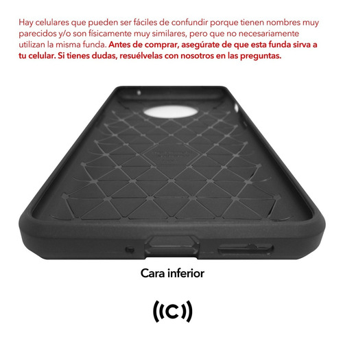 Funda Premium Oneplus 7t Case Protector Carbono One Plus 1+