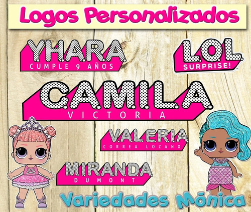 Logo Personalizad Lol Surprise - Digital