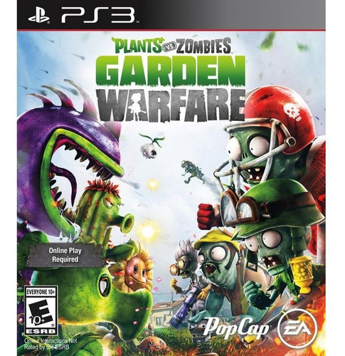 Plants Vs Zombies Garden Warfare Ps3 Digit Entrego Ya! (Reacondicionado)