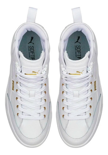 Tenis Puma Karmen Mid Blancos: ¡comodidad Y Sofisticación Para Un Estilo Único!