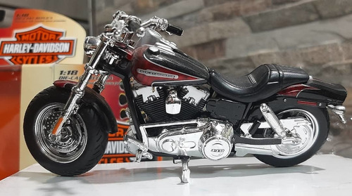 Moto Harley Davidson Maisto Escala 1/18 De Coleccion