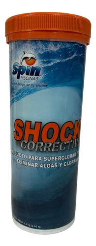 Dicloro O Shock Correctivo Para Alberca Spin 1.2 Kg