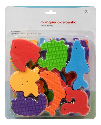 Brinquedo De Banho Bichinhos - Buba Cor COLORIDO