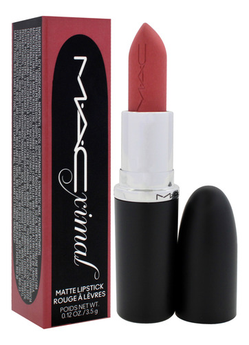 Lápiz Labial Mac Maximal Silky Matte Mehr 3,2 Ml Para Mujer