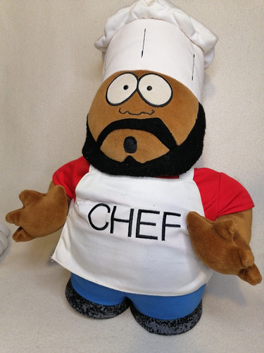 Peluche Original Chef South Park Comedy Central 35cm. 1998..