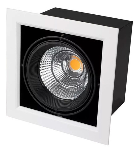 Artefacto Embutir Simple Para Dicroica Led - Garantia Unilux