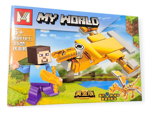 Bloques Para Armar Set X 8 My World 299 Minecraft
