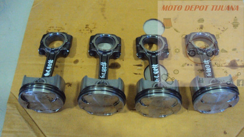 Juego De Piston Con Biela Para Mv Agusta F4 750 2002 #0874