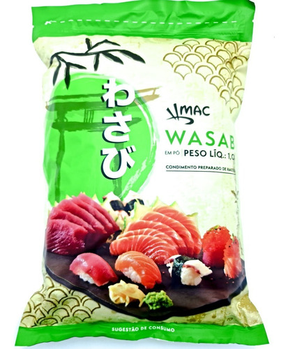 Pimenta Wasabi Em Pó (raiz Forte) Mac - 1,01 Kg