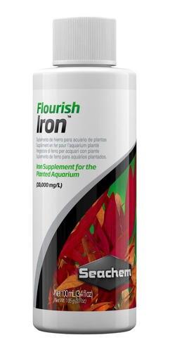 Hierro Flourish Iron Seachem 100ml Plantas Acuaticas