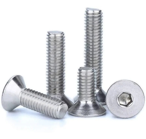 Tornillo Allen Cabeza Plana 10 X 40 Mm Inoxidable ( 100 Pzas
