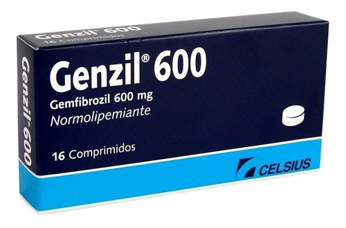 Imagen 1 de 1 de Genzil 600   16 Comprimidos