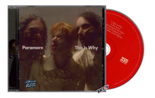 Paramore This Is Why Disco Cd