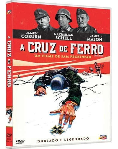 A Cruz De Ferro - Dvd - James Coburn - Maximilian Schell - Sam Peckinpah