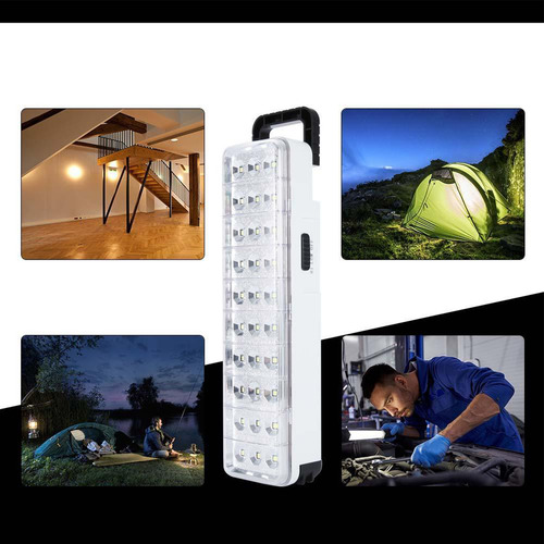 Linterna Portátil Para Acampar Al Aire Libre, Recargable, De