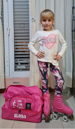 Imagen 3 de 4 de Cubre Patin Artistico Cubrebota Spandex Modal | Yuco