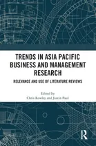 Comprar Libro Trends In Asia Pacific Business And Management Rese...
