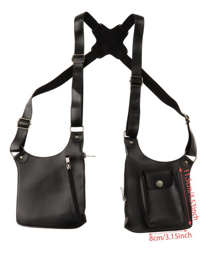 Bolso Tipo Cartera Con Doble Hombro For Axila, For Viajes