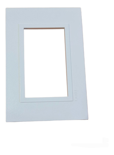 Imagen 1 de 4 de Tapa Blanca Exultt 3 Modulos 10x5 X 10 Unidades