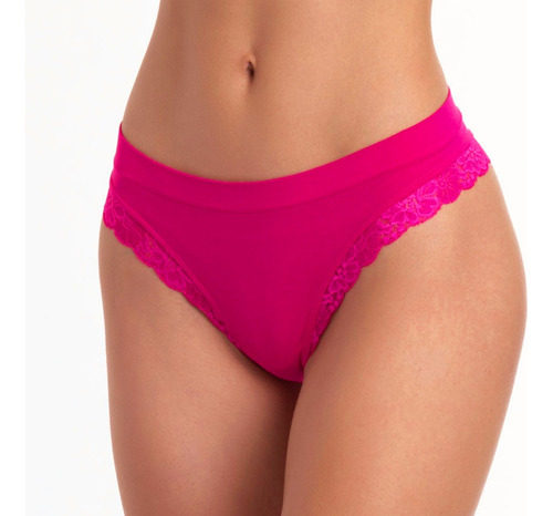 Colaless Seamless Lady Genny Talla M Color Fucsia C-135