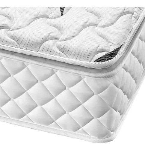 Colchão King Molas Ensacadas Americanflex Bio Bambu 193x203x26cm Cor Branco