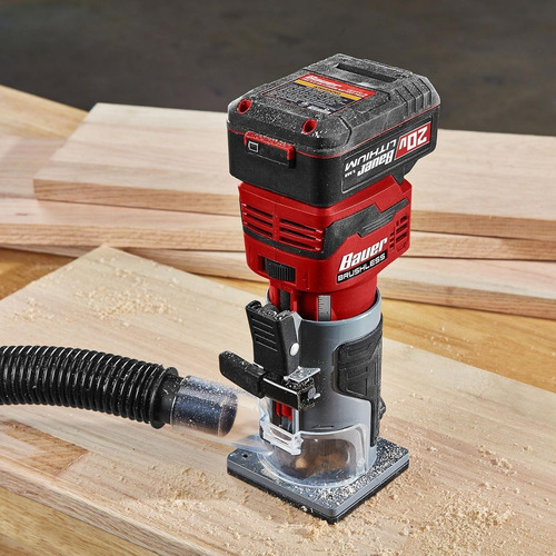 Router Compacto Inalámbrico De 20 V Bauer