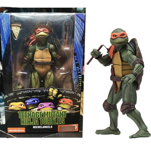 Boneco Action Figure Tartarugas Ninjas Articulados Neca