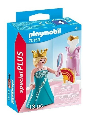 Figura Armable Playmobil Special Plus Princesa Con Maniquí Cantidad de piezas 13