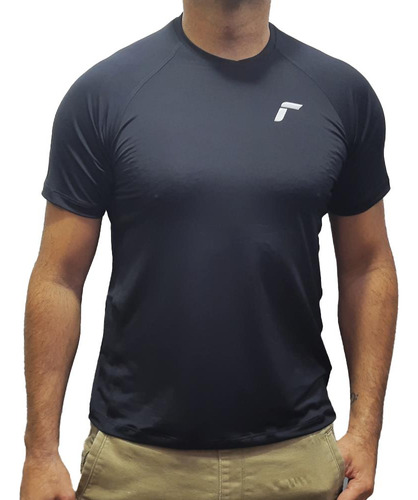 Reusch Remera Hombre - Microfibra Negro