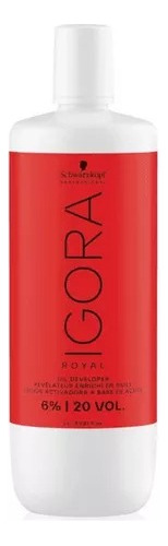 Oxidante Igora Schwarzkopf 1000ml 20 Vol