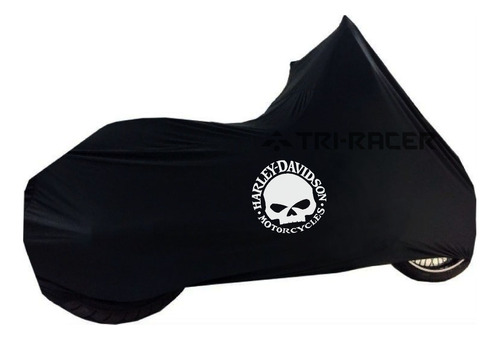 Capa Para Moto Harley Davidson Skull Sportster Iron 883/1200