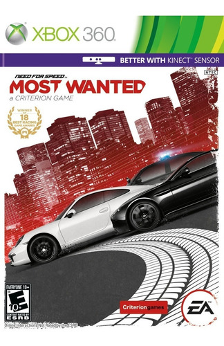 Xbox 360 - Need For Speed Most Wanted - Fisico Original U