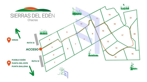 Promo! Desde 30% De Descuento En Tu Chacra: Sierras Del Eden; Chacras De 5 Has A 17 Minutos De Pueblo Edén!