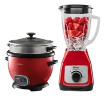 Comprar Combo Oster Licuadora 550.w + Olla Arrocera 1.8l C Vaporera