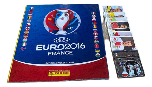 Album Eufa Euro 2016 France Panini Vacio + Lote De Laminas