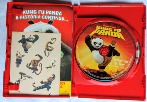 Dvd Kung Fu Panda Edição Master C/luva Duplo Original (Usado)