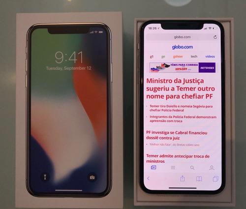 iPhone X 256 Gb Aceito Trocas