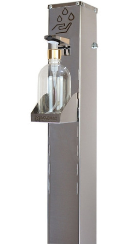 Imagem 2 de 4 de Dispenser De Álcool Gel Com Acionamento Por Pedal