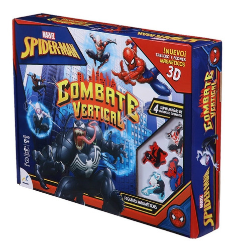 Combate Vertical - Juego De Mesa - Spiderman - Dxb