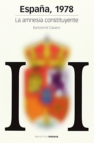 Libro España, 1978 De Clavero Salvador Bartolomé