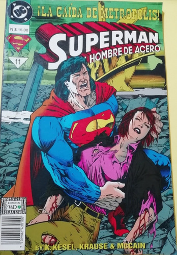 Superman El Hombre De Acero #11 + Póster 