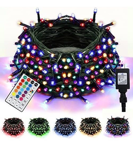 Twinkle Star 200 Luces De Cuerda De Navidad Led, 66 Kpsjk