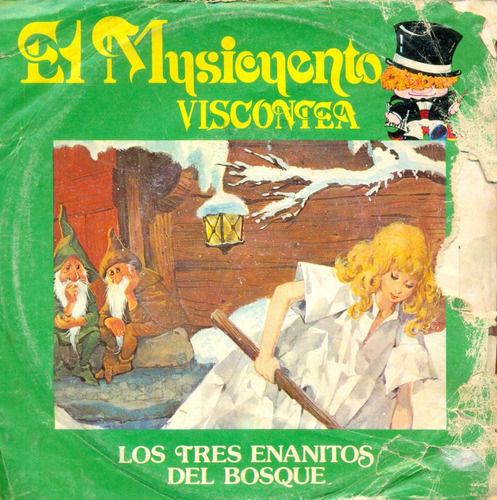 Vinilo Viscontea - Los Tres Enanitos Del Bosque # 47-