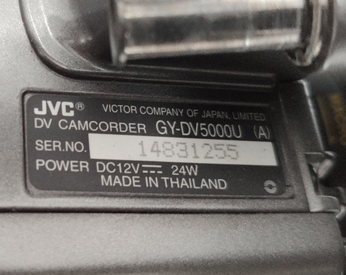 Filmadora Jvc Gy-5000u Profissional