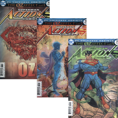 Action Comics Superman The Oz Effect Completa Ingles Stock