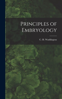 Libro Principles Of Embryology - Waddington, C. H. (conra...