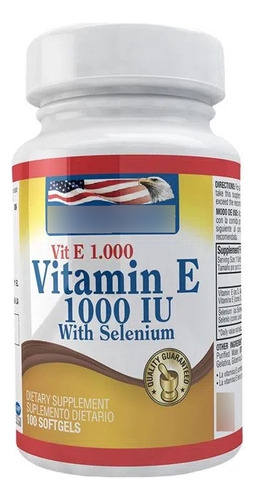 Vitamina E 1000 Iu Sofgels - Unidad a $850