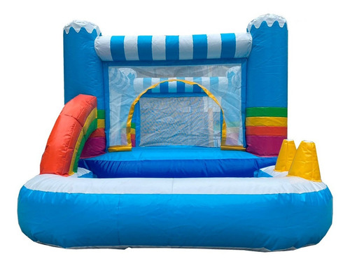 Inflable Cubo Arcoíris Juegos Inflables Para Niños