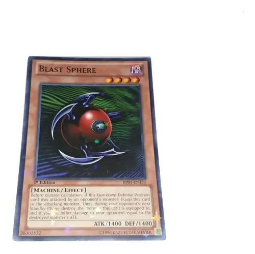 blast sphere yugioh card JUMP-EN019 Limited edition ultra rare near mint Empire 2024 YU-GI-OH! RP01-RETRO PACK #EN091